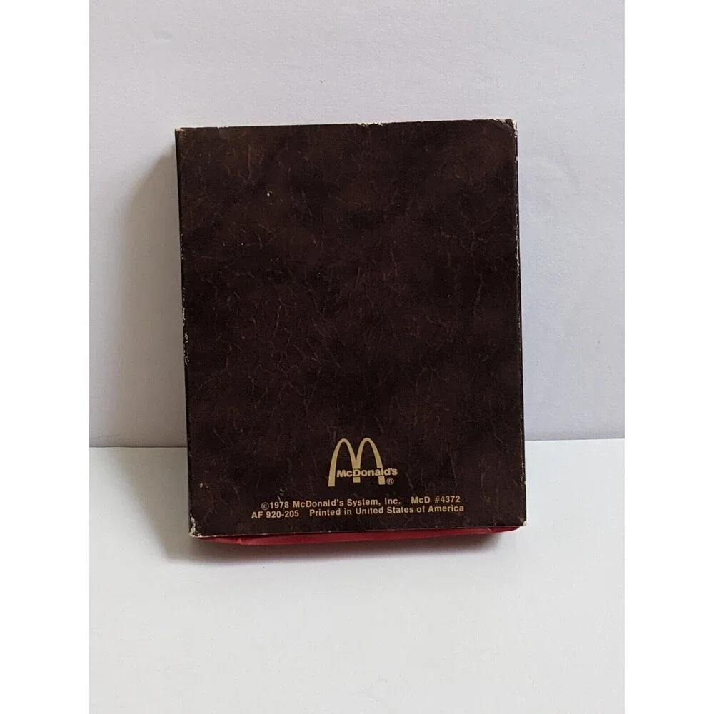 Vintage 1978 McDonald's Ornament Norman Rockwell Painting Dickens Christmas Trio